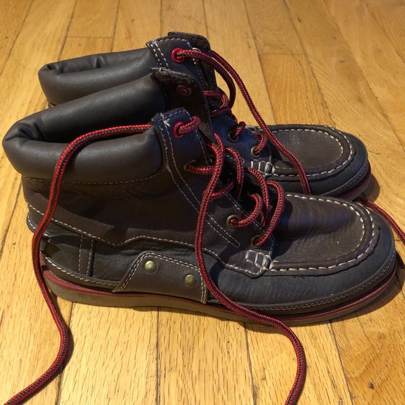 Kids' Tommy Hilfiger Ankle Lace-Up Boots - Picture 1 of 9